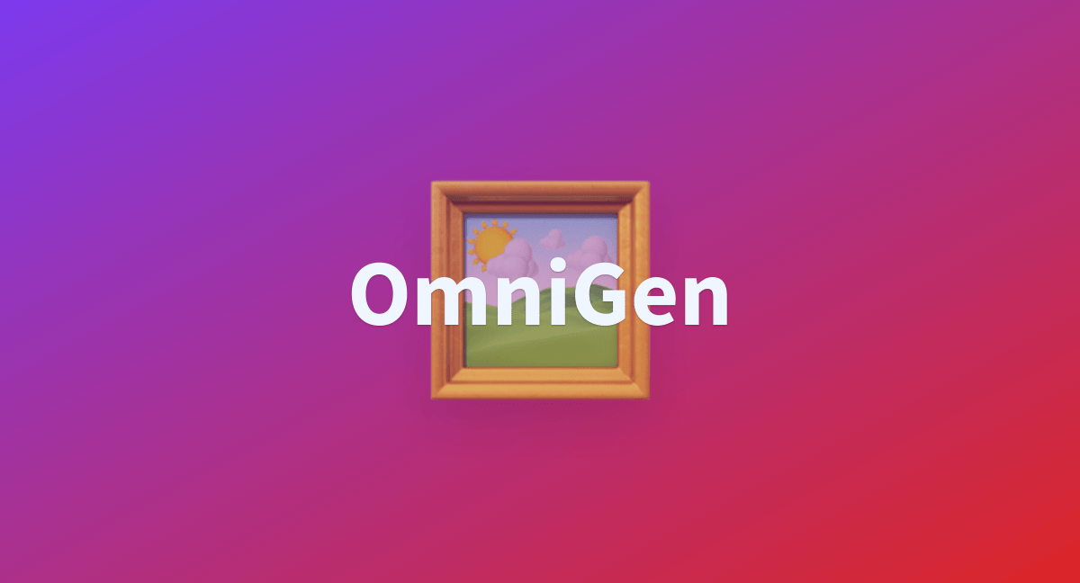 稳定生成图像 Omnigen Mac本地部署及报错修复